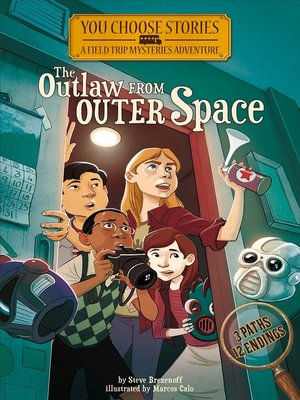cover image of The Outlaw from Outer Space